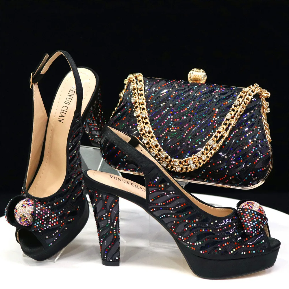Sweet Fashion Peep Toe Pumps with Flower African Women Shoes Matching Bag Set Elegant Style Platform Sandals for Wedding Party
Sweet Fashion Peep Toe Pumps with Flower African Women Shoes Matching Bag Set Elegant Style Platform Sandals for Wedding Party
