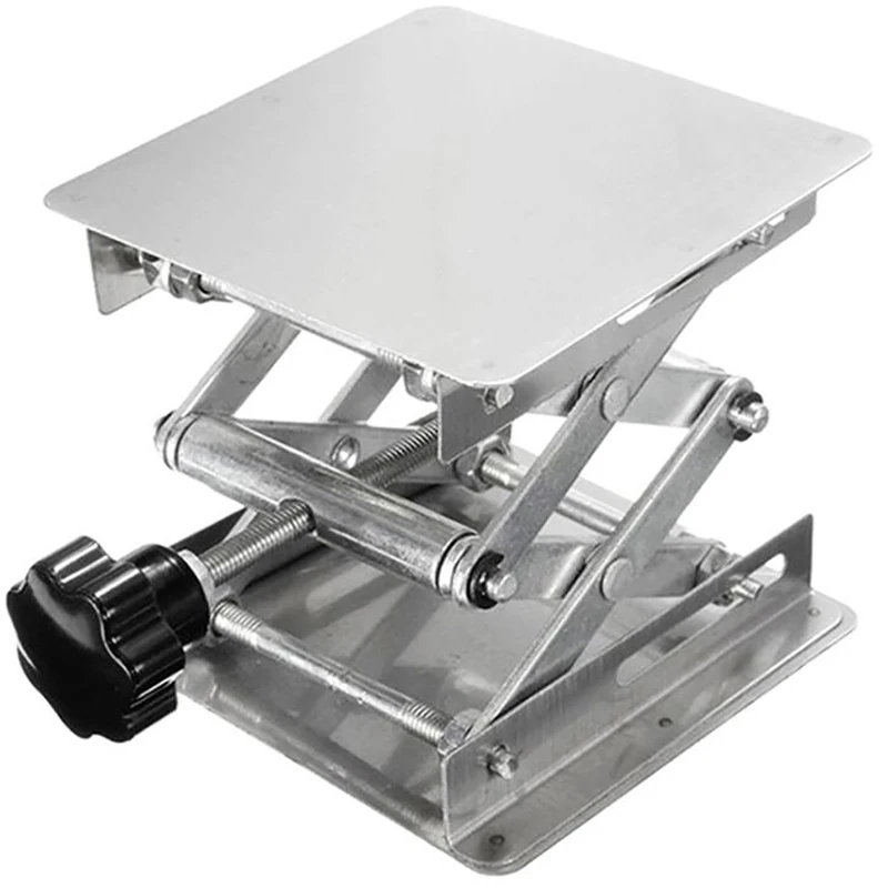 Heavy Duty Laboratory Scissor Jack Lift Table,Stainless Steel, Plate 100x100mm,Lab Lift Platform Lab Jack Scissor Stand Platform
Heavy Duty Laboratory Scissor Jack Lift Table,Stainless Steel, Plate 100x100mm,Lab Lift Platform Lab Jack Scissor Stand Platform