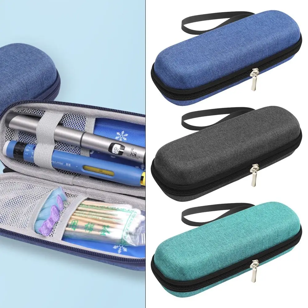 Portable Thermal Insulated Oxford without Gel Travel Case Pill Protector Medicla Cooler Insulin Cooling Bag
Portable Thermal Insulated Oxford without Gel Travel Case Pill Protector Medicla Cooler Insulin Cooling Bag