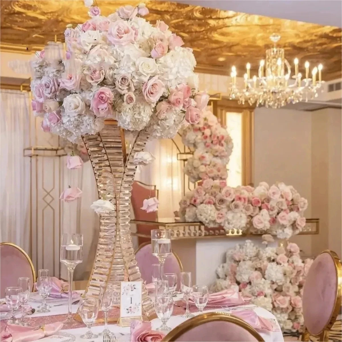 10pcs Acrylic Wedding Centerpiece Crystal Table Centerpieces 80 CM Pillar Road Leads Party Vase Diy Decoration
10pcs Acrylic Wedding Centerpiece Crystal Table Centerpieces 80 CM Pillar Road Leads Party Vase Diy Decoration