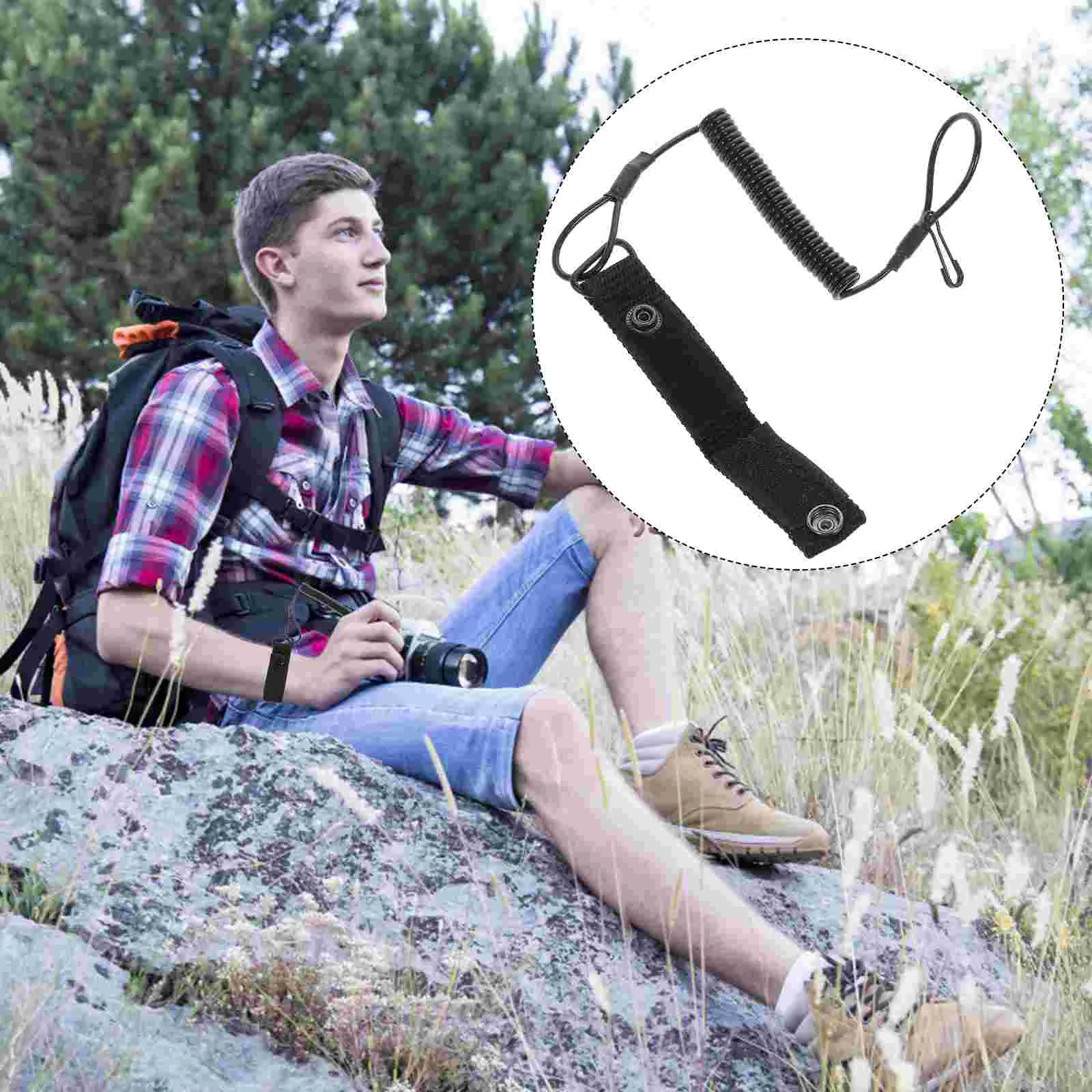 Retractable Bungee Cord Anti-fall Spring Rope Lanyard Tool Lanyards for Hand Tools
Retractable Bungee Cord Anti-fall Spring Rope Lanyard Tool Lanyards for Hand Tools