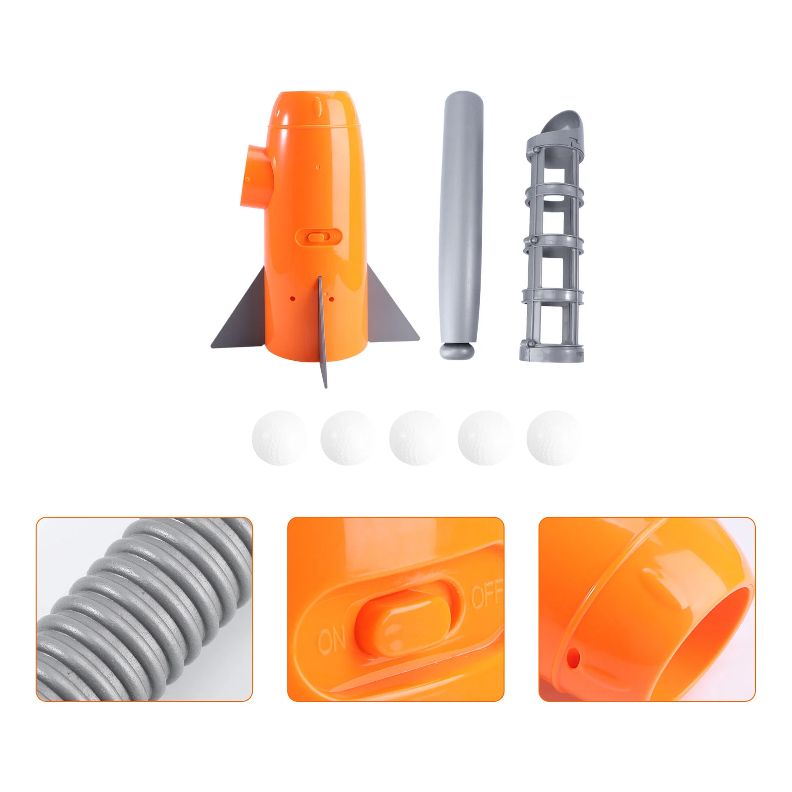 1 Set Mini Baseball Practice Intelligent Automatic Pitching Machine Sports Tool with 5 Pcs PP Baseball Without
1 Set Mini Baseball Practice Intelligent Automatic Pitching Machine Sports Tool with 5 Pcs PP Baseball Without
