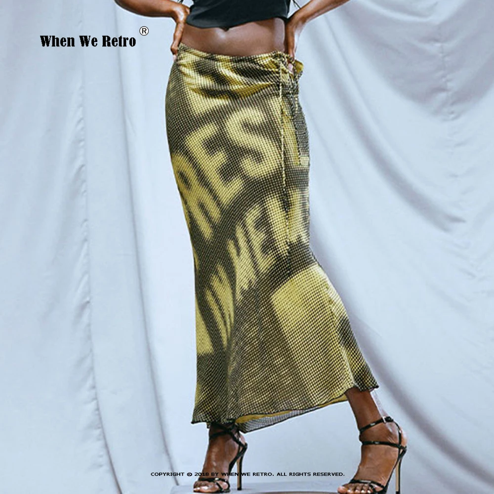 Vintage 2000S Aesthetics Letter Print Bodycon Long Skirt Fashion Women High Waist Bandage Skirts Y2K Chic Street Outfits RS1037
Vintage 2000S Aesthetics Letter Print Bodycon Long Skirt Fashion Women High Waist Bandage Skirts Y2K Chic Street Outfits RS1037