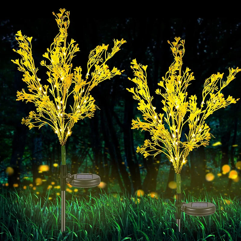 2 Pack Solar Garden Light Outdoor Solar Flower Light Solar Garden Stake Light Waterproof For Yard Patio Lawn Pathway Landscape
2 Pack Solar Garden Light Outdoor Solar Flower Light Solar Garden Stake Light Waterproof For Yard Patio Lawn Pathway Landscape