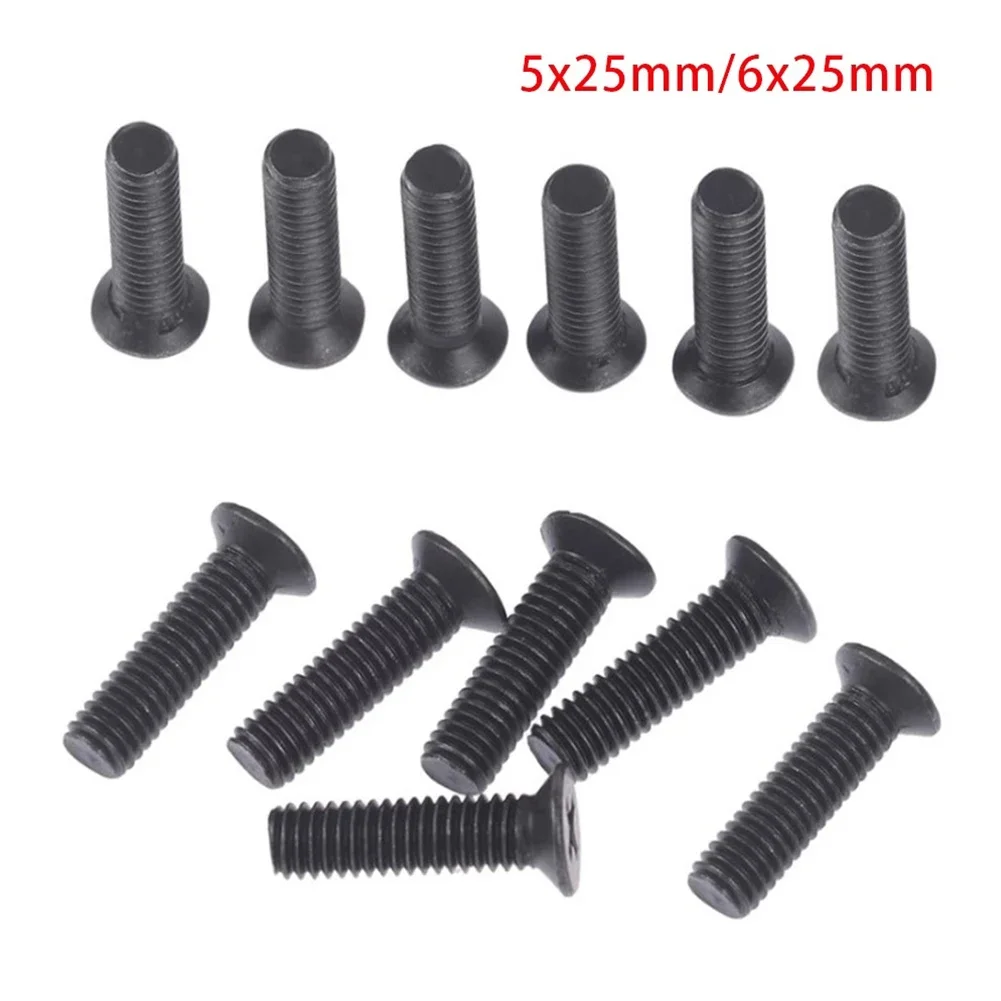 Power Tool Accessories 6Pcs Fixing Screw M5/M6 25mm Left Hand Thread Metal Black For 1/2'' 3/8'' UNF Drill Chuck Shank Adapter
Power Tool Accessories 6Pcs Fixing Screw M5/M6 25mm Left Hand Thread Metal Black For 1/2'' 3/8'' UNF Drill Chuck Shank Adapter