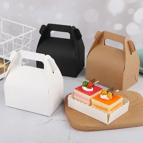 10PCS Cake Packaging Gift Boxes Present Paper Cup With Handle Wedding Party Portable Food Baking Cardboard Boxes Birthday Girl
10PCS Cake Packaging Gift Boxes Present Paper Cup With Handle Wedding Party Portable Food Baking Cardboard Boxes Birthday Girl