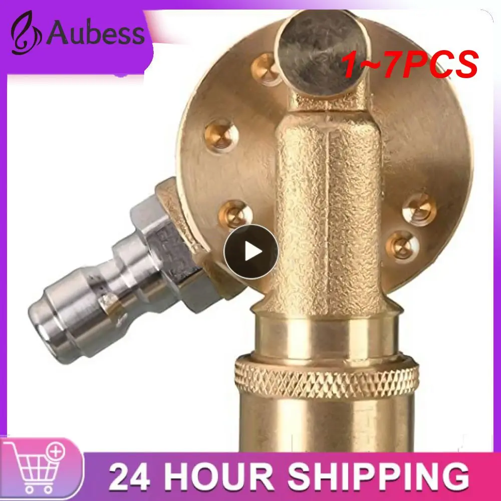 1~7PCS PSI Pivoting Coupler With 1/4" Quick Connection Pressure Washer Attachment Adaptor Gutter Cleaner
1~7PCS PSI Pivoting Coupler With 1/4" Quick Connection Pressure Washer Attachment Adaptor Gutter Cleaner