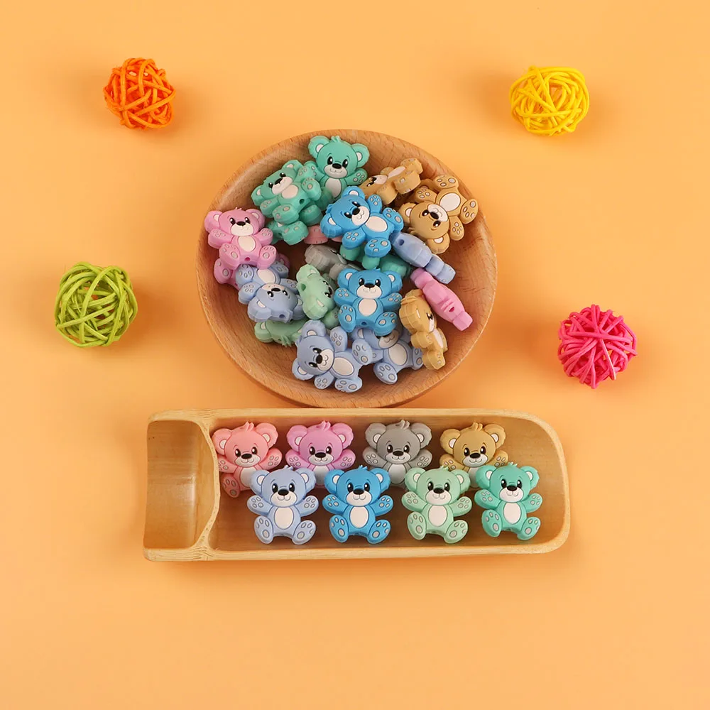 10-Pack Mini Baby Silicone Beads Cartoon Animal DIY Pacifier Chain Baby Silicone Teeth Gum Rodent Molar Toy BPA Free
10-Pack Mini Baby Silicone Beads Cartoon Animal DIY Pacifier Chain Baby Silicone Teeth Gum Rodent Molar Toy BPA Free