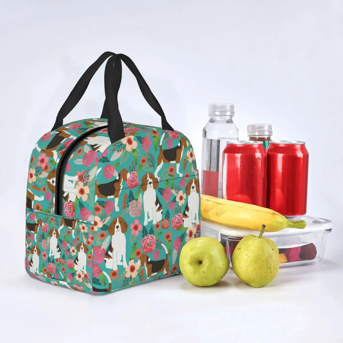 Lunch Bag for Men Women Beagle Florals Dog Insulated Cooler Waterproof Picnic Animal Oxford Lunch Box Food Bag
Lunch Bag for Men Women Beagle Florals Dog Insulated Cooler Waterproof Picnic Animal Oxford Lunch Box Food Bag
