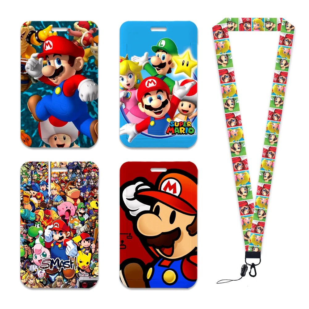 Cartoon Potdemiel Keychain for Keys ID Badge Holder Mario Credit Card Neck Strap Keychain Lariat Phone Strap Jewelry
Cartoon Potdemiel Keychain for Keys ID Badge Holder Mario Credit Card Neck Strap Keychain Lariat Phone Strap Jewelry