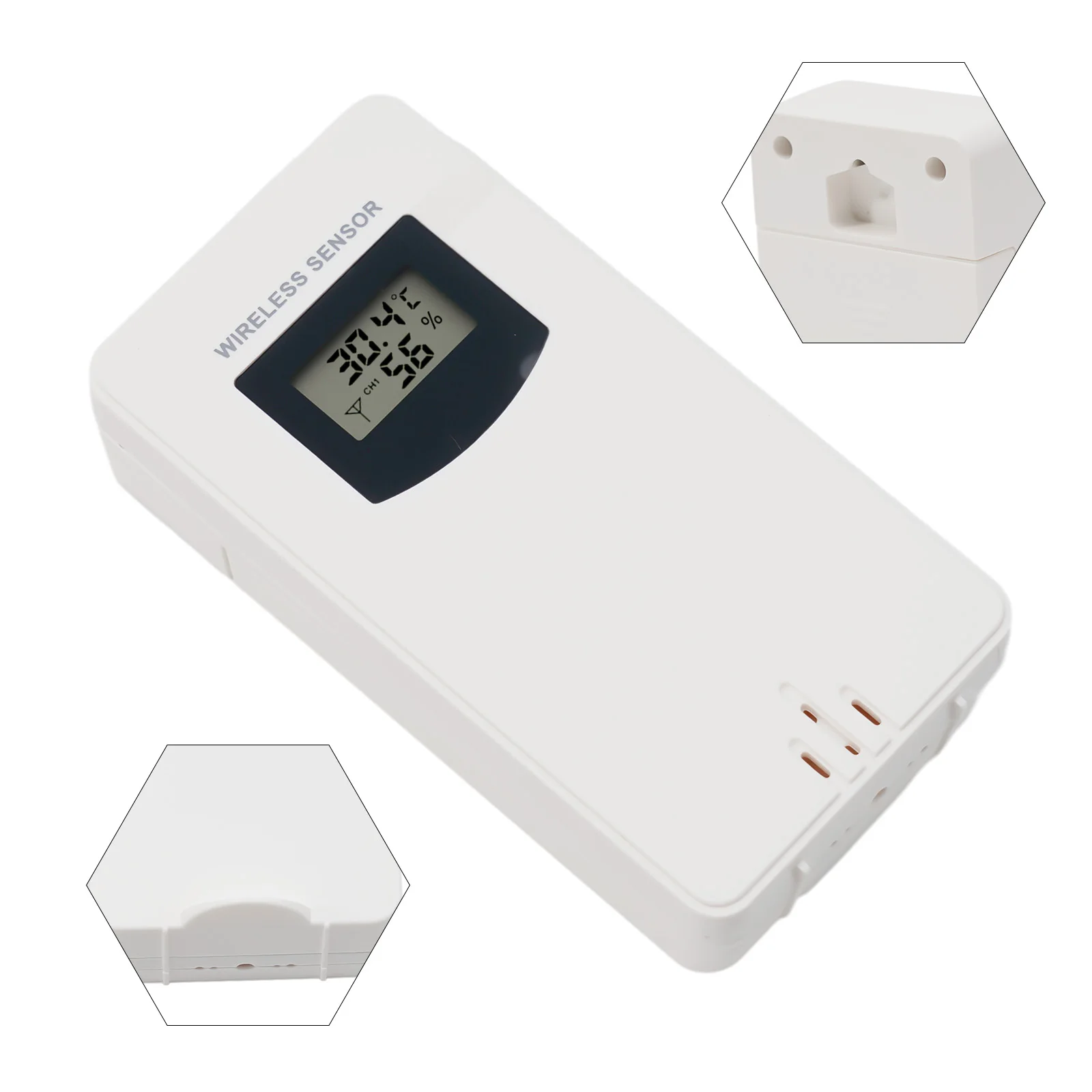 FanJu Weather Station Wireless Outdoor Sensor Indoor Transmitter Wall Mount or Table Stand 60m Transmission Range White
FanJu Weather Station Wireless Outdoor Sensor Indoor Transmitter Wall Mount or Table Stand 60m Transmission Range White