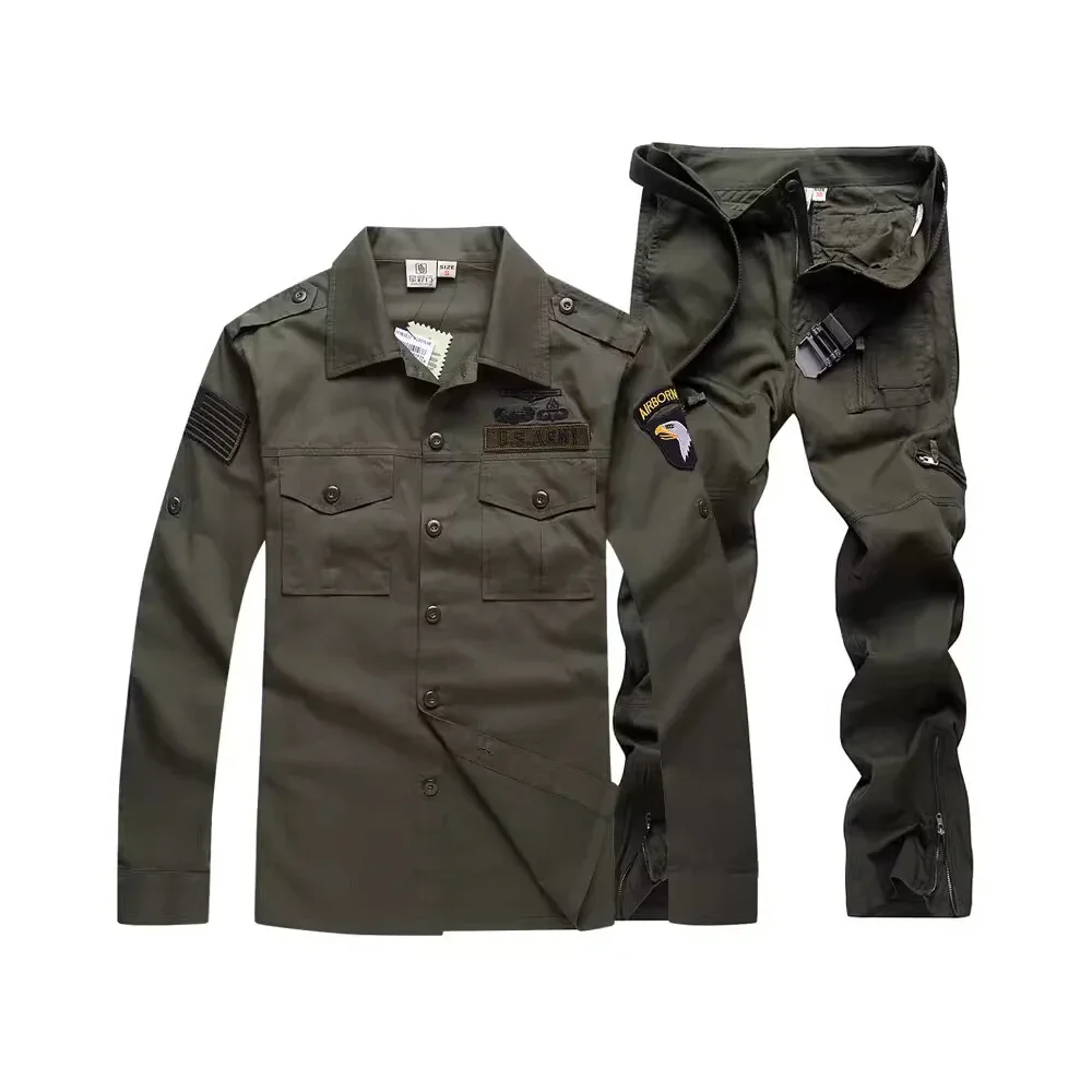 

The 101 Airborne Division leisure mountaineering fans clothing camouflage special forces training outdoor tactical suit