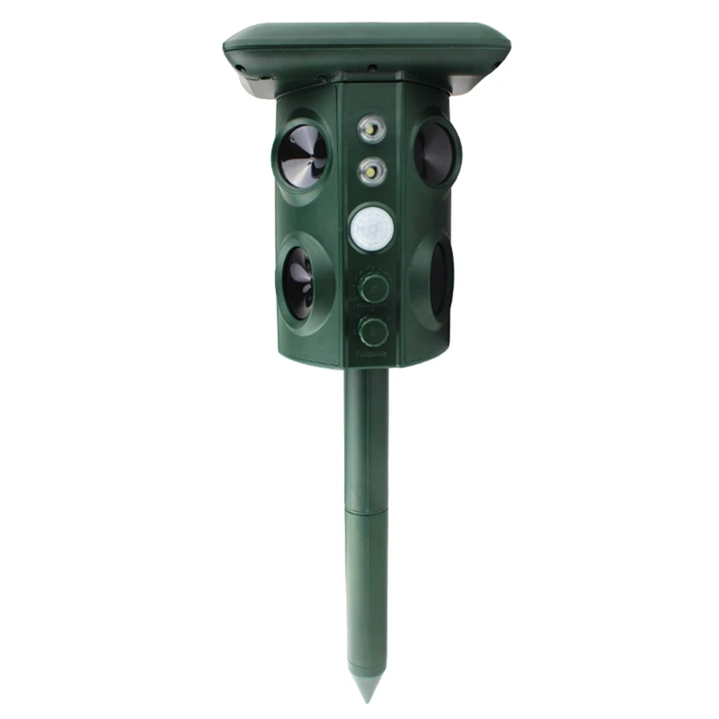 Ultrasonic Dog Chaser, Animal Deterrent With Motion Sensor And Flashing Lights Outdoor Solar Farm Garden Yard
Ultrasonic Dog Chaser, Animal Deterrent With Motion Sensor And Flashing Lights Outdoor Solar Farm Garden Yard
