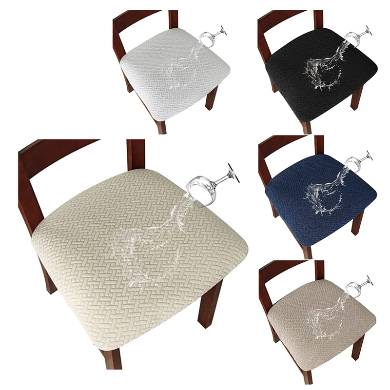 6 Waterproof Dining Chair Seat Cover Jacquard Removable Chair Seat Cushion Slipcover For Dining Room Chair
6 Waterproof Dining Chair Seat Cover Jacquard Removable Chair Seat Cushion Slipcover For Dining Room Chair