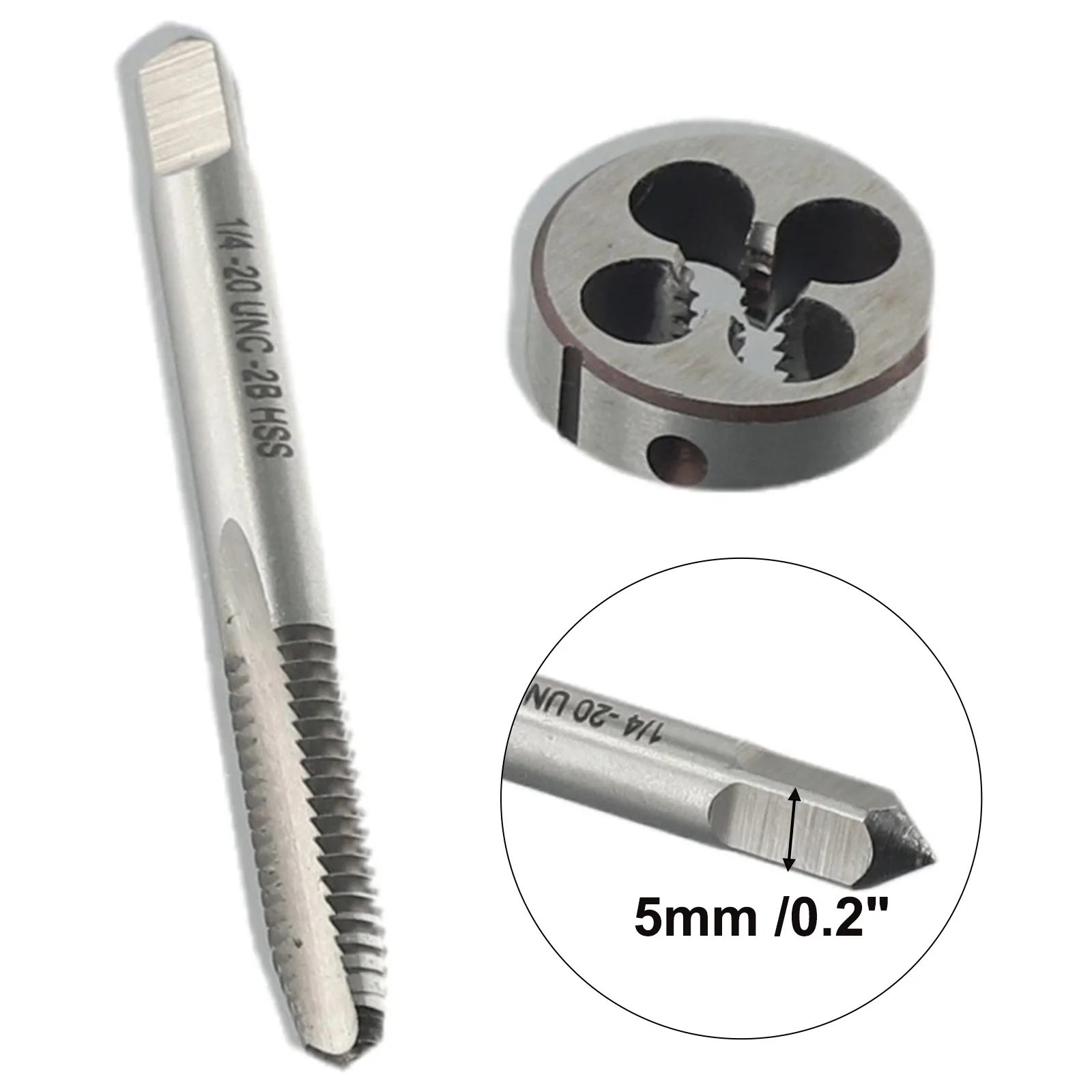 Aluminum Tap Die For Muzzle Work Die Set High Speed Steel Machine R1/4 Right Hand Thread Tap \"-20 1/4\"-20UNC
Aluminum Tap Die For Muzzle Work Die Set High Speed Steel Machine R1/4 Right Hand Thread Tap \"-20 1/4\"-20UNC