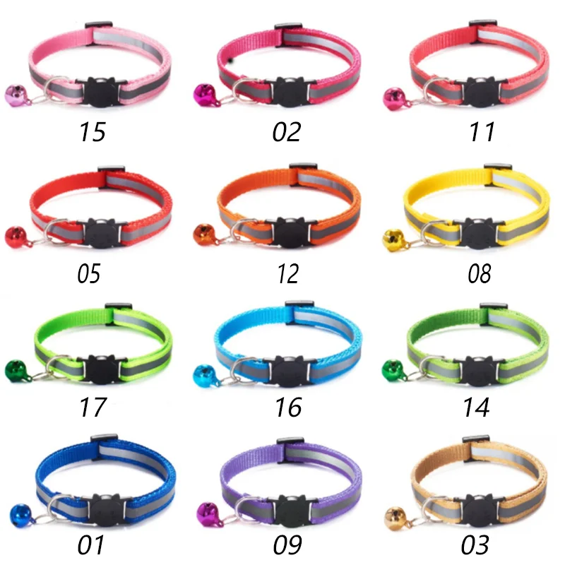 Cat Collar Personalized Nylon Dog Collar Night Safety Adjustable Reflective Dog Leash Pet Necklace For Puppy And Cat Accessories
Cat Collar Personalized Nylon Dog Collar Night Safety Adjustable Reflective Dog Leash Pet Necklace For Puppy And Cat Accessories