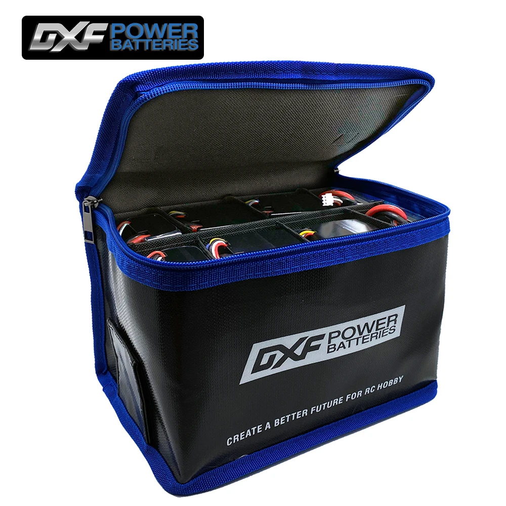DXF Lipo Bag Fireproof Waterproof Explosion-Proof Portable Lipo Safety Bag Large Capacity Storage Guard Battery Racing Drone
DXF Lipo Bag Fireproof Waterproof Explosion-Proof Portable Lipo Safety Bag Large Capacity Storage Guard Battery Racing Drone