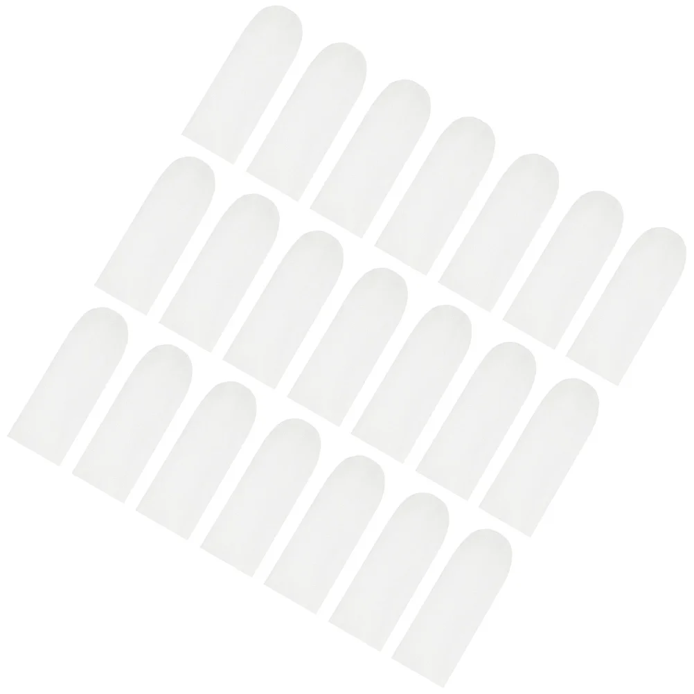 200 Pcs Cotton Finger Cots Fingertips Covers Protective Sleeves Dust-proof Cut Resistant Protectors Stretch Working Practical
200 Pcs Cotton Finger Cots Fingertips Covers Protective Sleeves Dust-proof Cut Resistant Protectors Stretch Working Practical