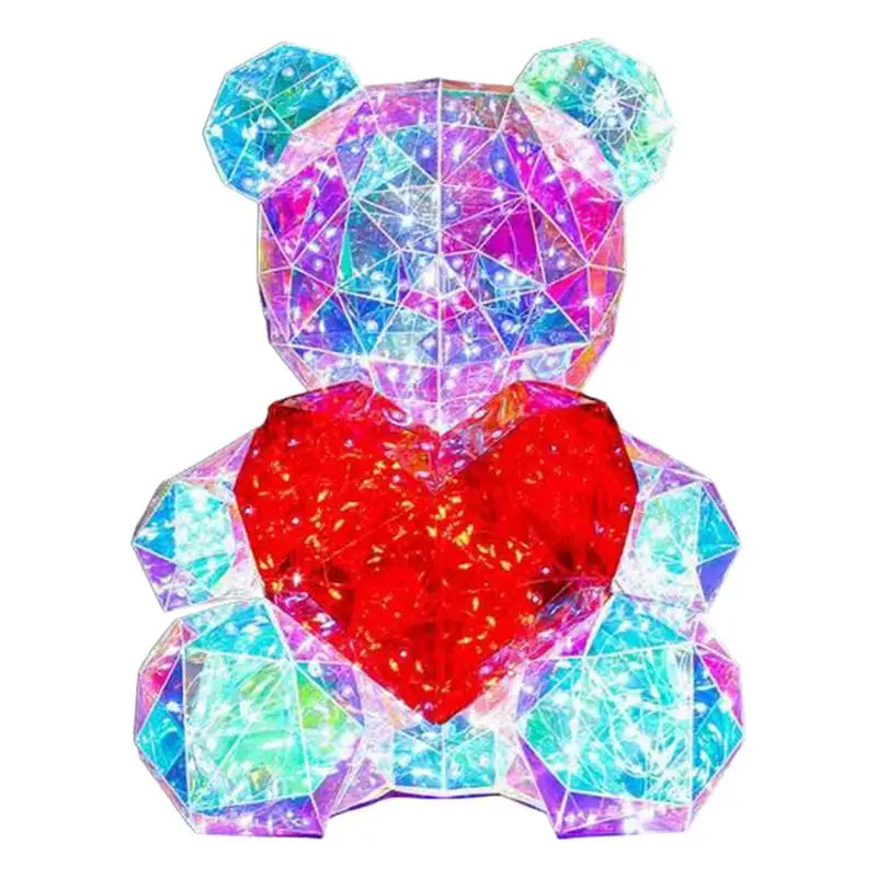 Illuminated Bear Light Up Led Table Lamp Table Lamp And Unique Gift For Valentine's Day Anniversary And Birthday For Girlfriend
Illuminated Bear Light Up Led Table Lamp Table Lamp And Unique Gift For Valentine's Day Anniversary And Birthday For Girlfriend