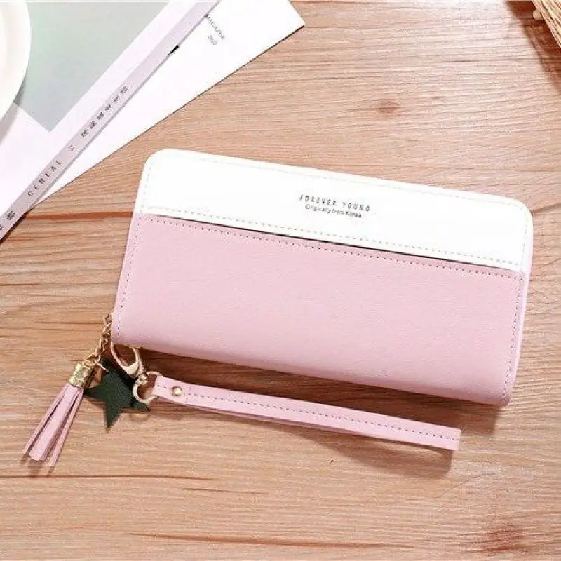PU Short Wallet Women's New Korean Version Fashion Simple Solid Color Three fold Personalized Cute Small Fresh Wallet Summer bag
PU Short Wallet Women's New Korean Version Fashion Simple Solid Color Three fold Personalized Cute Small Fresh Wallet Summer bag