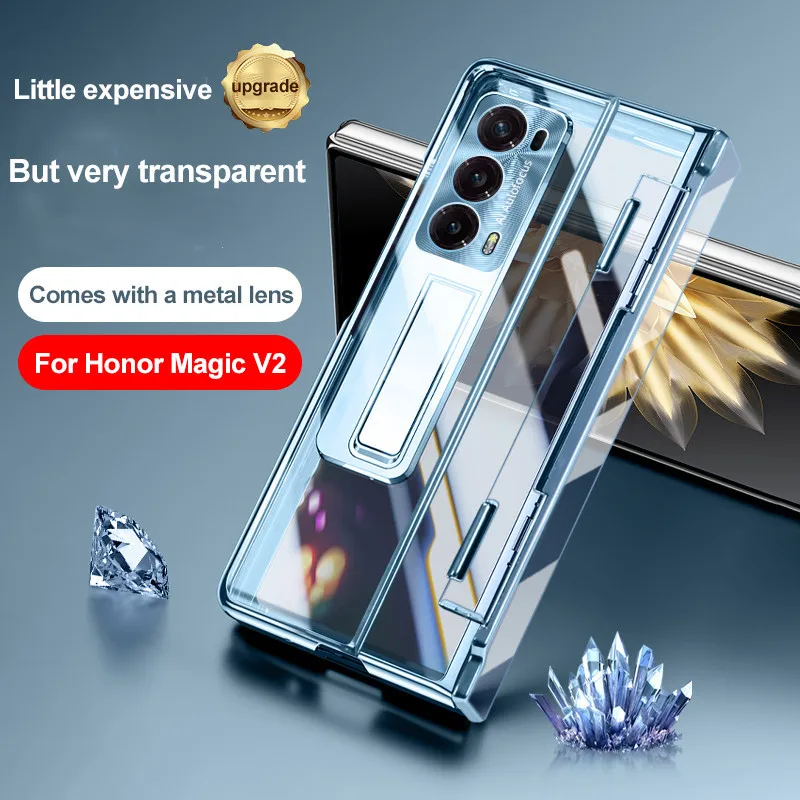 Чехол Armor Phantom HD прозрачный для Honor Magic V2 5G, Противоударные Защитные чехлы 
Чехол Armor Phantom HD прозрачный для Honor Magic V2 5G, Противоударные Защитные чехлы