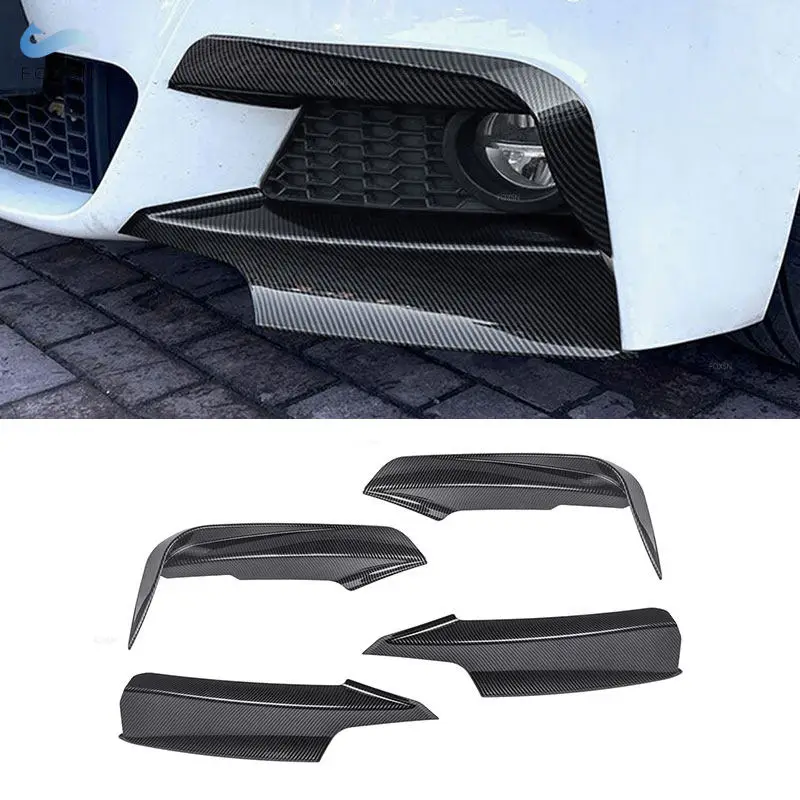 For BMW 3 Series F30 F31 F35 320i 328i 316d 318d M Sport 2012-2019 4pcs Car Front Fog Light Strips Bumper Lip Cover Trim
For BMW 3 Series F30 F31 F35 320i 328i 316d 318d M Sport 2012-2019 4pcs Car Front Fog Light Strips Bumper Lip Cover Trim