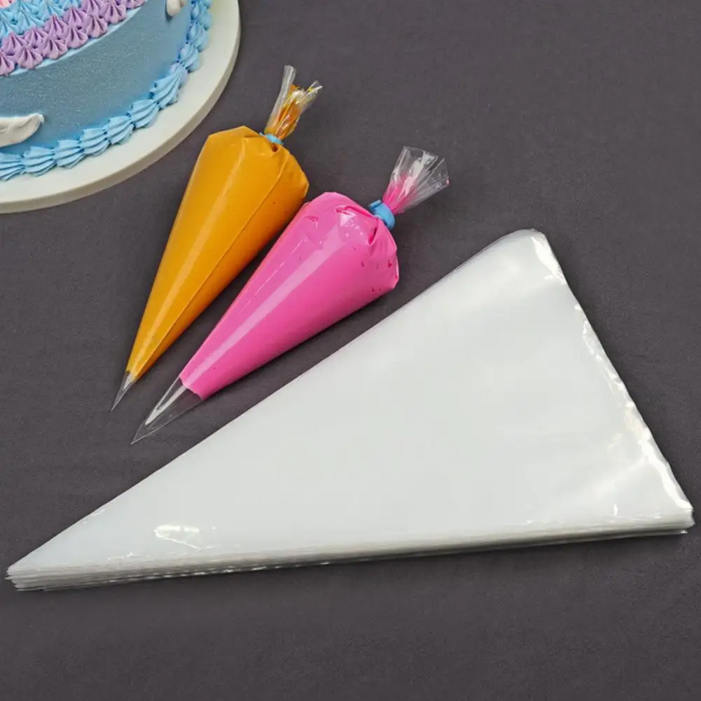 Pastry Bag Kit Transparent Pastry Bags 100pcs Disposable Piping Bags for Cupcake Frosting Pastry Decorating Triangle for Baking
Pastry Bag Kit Transparent Pastry Bags 100pcs Disposable Piping Bags for Cupcake Frosting Pastry Decorating Triangle for Baking