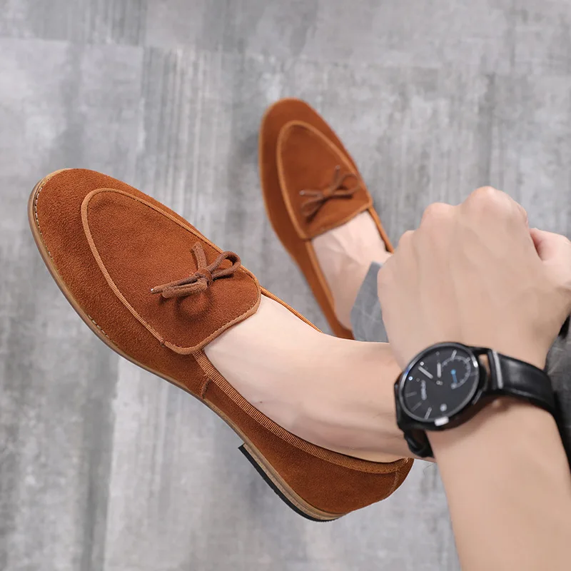NiceNiceSuede Leather Men Loafer Shoes Fashion Male Shoes Casual Shoes Man Party Wedding Footwear Big Size Nice Pop
NiceNiceSuede Leather Men Loafer Shoes Fashion Male Shoes Casual Shoes Man Party Wedding Footwear Big Size Nice Pop