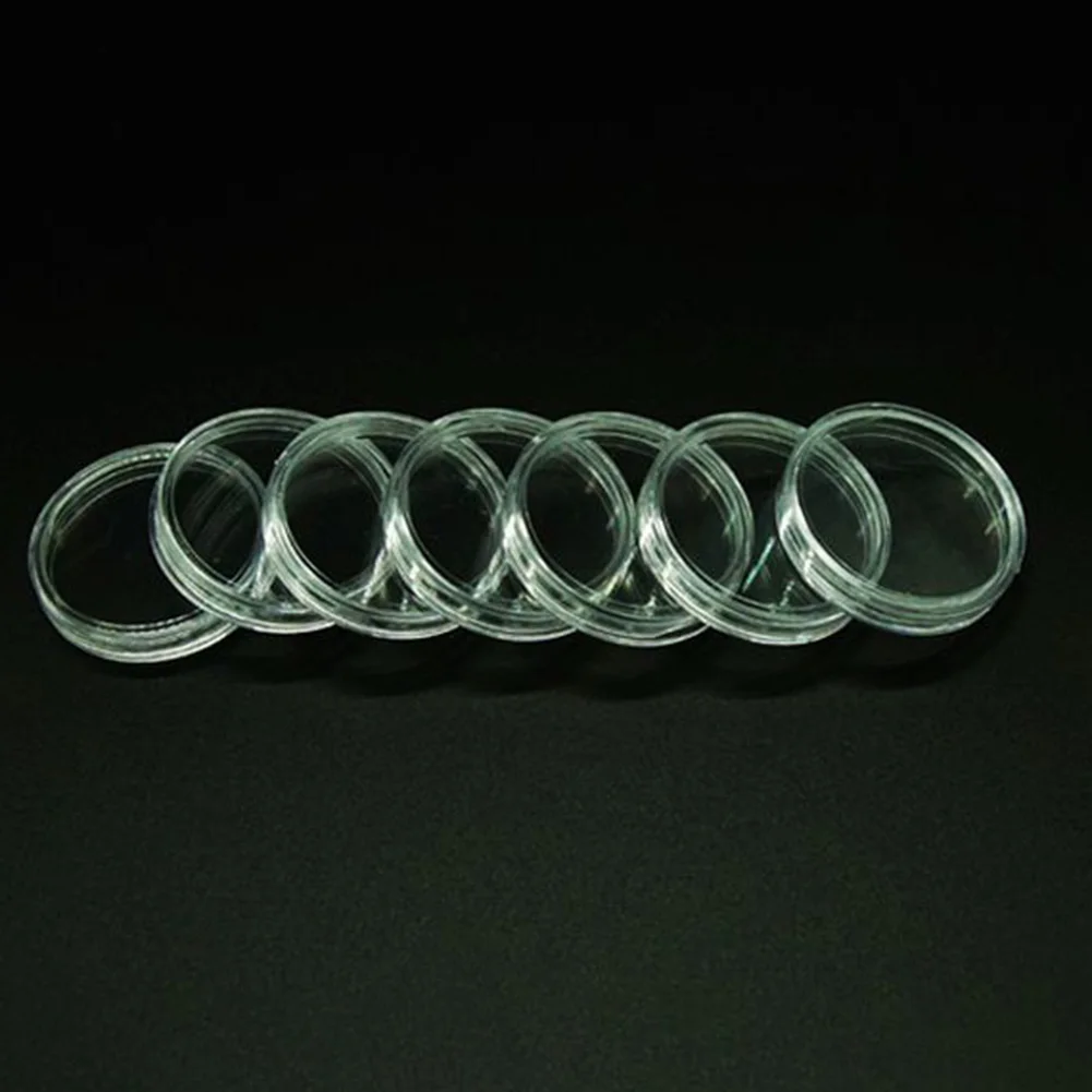 Box Coin Capsules 10/25 Pcs Coin Collecting Box Coin Holder Coins Storage Capsule Display Case Plastic Round Box
Box Coin Capsules 10/25 Pcs Coin Collecting Box Coin Holder Coins Storage Capsule Display Case Plastic Round Box