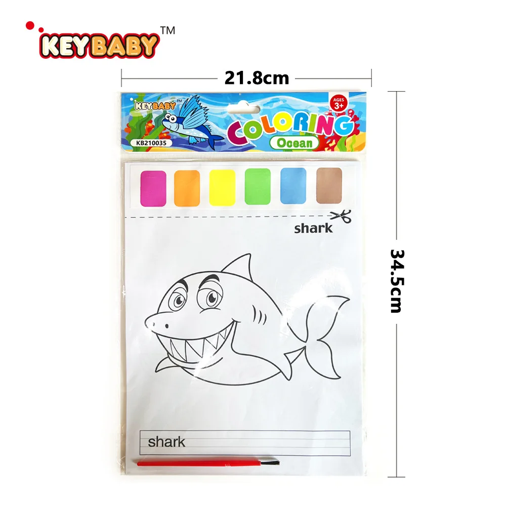 Painting Children's Filler Paper Baby Coloring Card Doodle Watercolor Painting Kindergarten
Painting Children's Filler Paper Baby Coloring Card Doodle Watercolor Painting Kindergarten