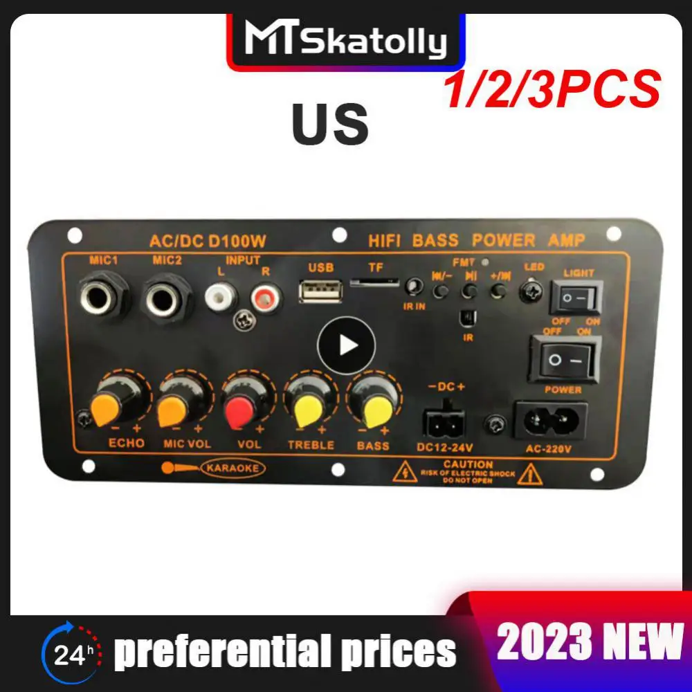 1/2/3PCS 220V 12V 24V Digital 5.0 Amplifier Board Subwoofer Dual Mic Amplifier Remote Control Control For 8-12Inch
1/2/3PCS 220V 12V 24V Digital 5.0 Amplifier Board Subwoofer Dual Mic Amplifier Remote Control Control For 8-12Inch
