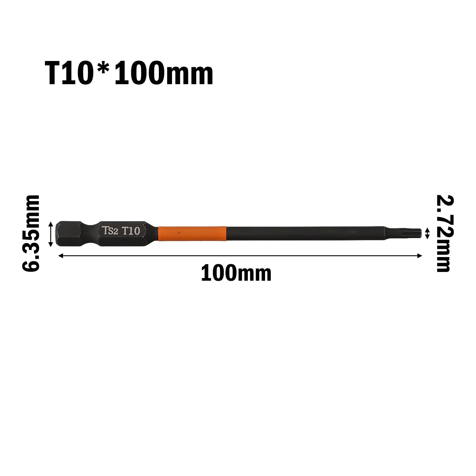 1pcs 100mm Trox Screwdriver Socket Bits Set 1/4Inch Hex Head Quick Change Impact Driver Magnetic Screwdriver Drill Bits T10-T40
1pcs 100mm Trox Screwdriver Socket Bits Set 1/4Inch Hex Head Quick Change Impact Driver Magnetic Screwdriver Drill Bits T10-T40
