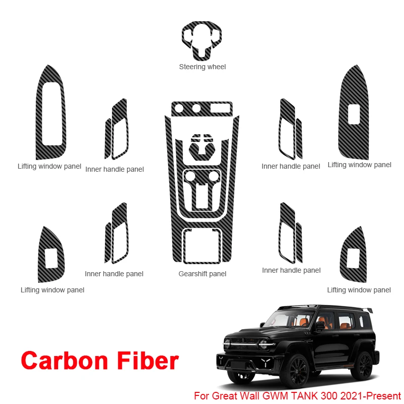 Car Interior Sticker For Great Wall GWM TANK 300 2021-2025 Lifting Window Panel Decal Gear Box Dashboard Film Auto Accessory
Car Interior Sticker For Great Wall GWM TANK 300 2021-2025 Lifting Window Panel Decal Gear Box Dashboard Film Auto Accessory