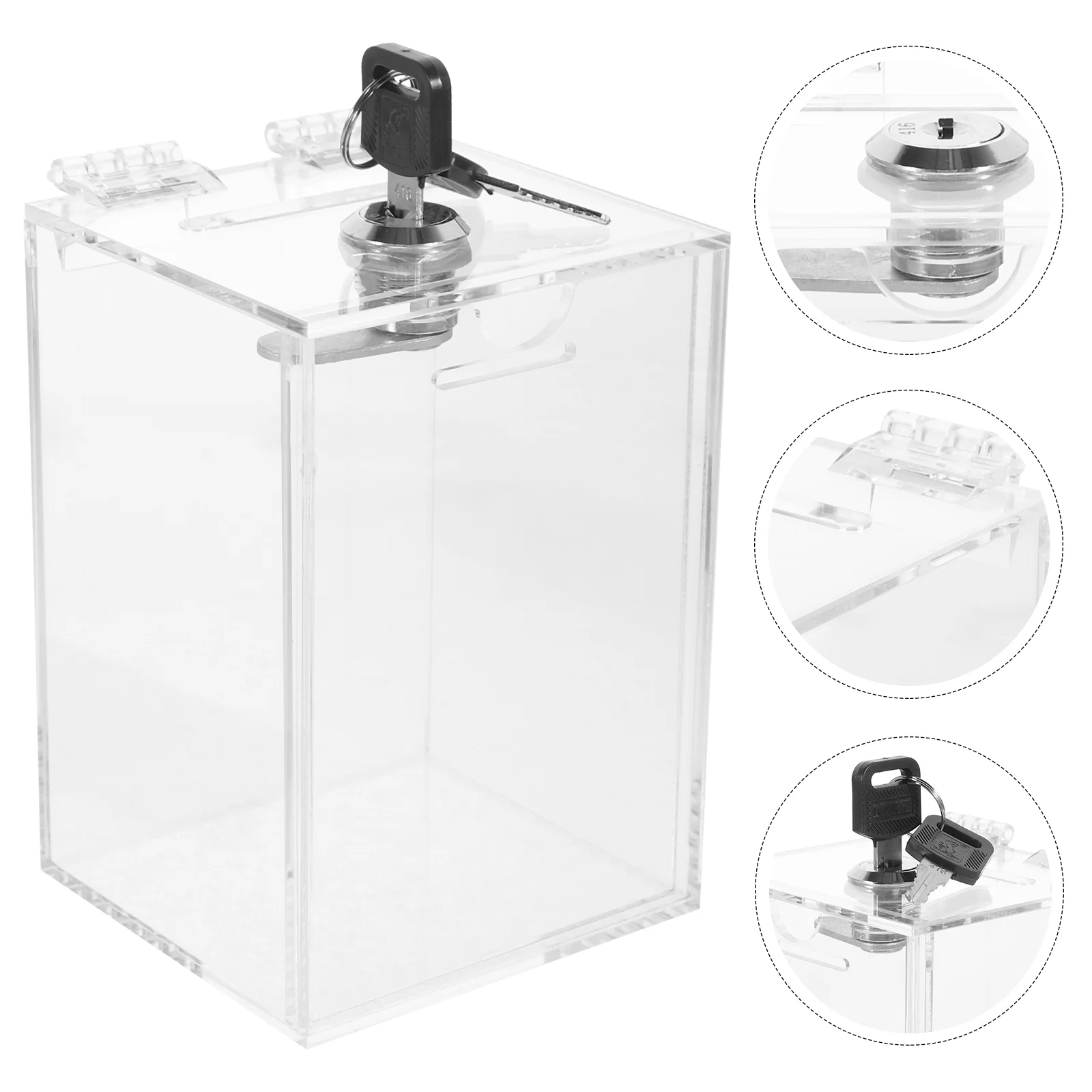 Acrylic Piggy Bank Transparent Money Box Coins Saving Pot Desktop Cash Container Home Decoration
Acrylic Piggy Bank Transparent Money Box Coins Saving Pot Desktop Cash Container Home Decoration
