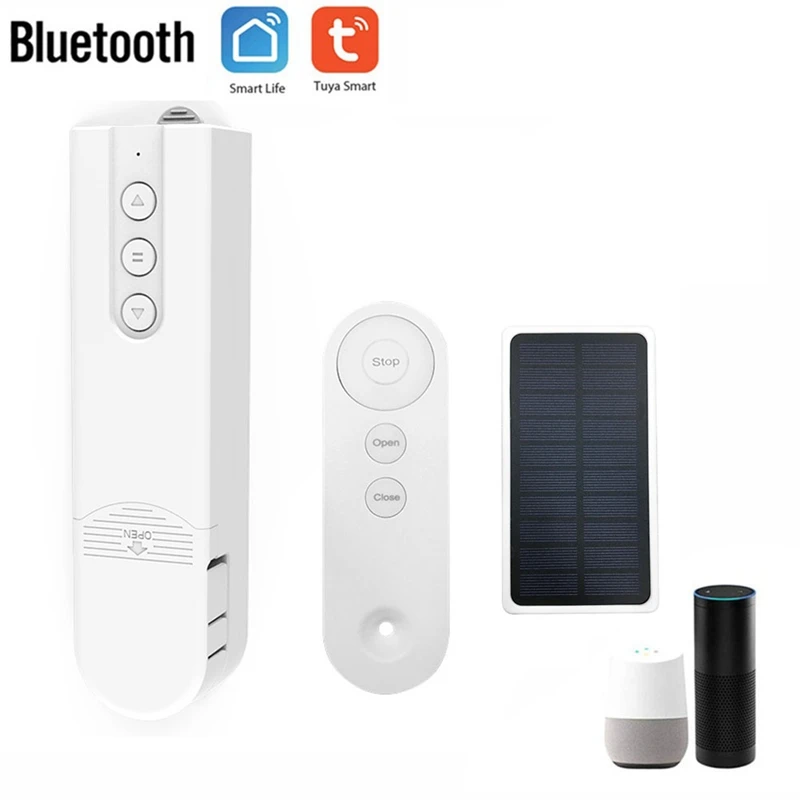 Tuya Smart Blind Motor+Solar Panel Electric Roller Shutter Shadows Lifting Curtain Driver Plastic
Tuya Smart Blind Motor+Solar Panel Electric Roller Shutter Shadows Lifting Curtain Driver Plastic