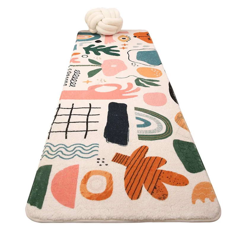 Home Entrance Mat Cashmere Entrance Door Bathroom Absorbent Non-slip Mat Fashion Minimalist Style Bedroom Bedside Blanket Carpet
Home Entrance Mat Cashmere Entrance Door Bathroom Absorbent Non-slip Mat Fashion Minimalist Style Bedroom Bedside Blanket Carpet