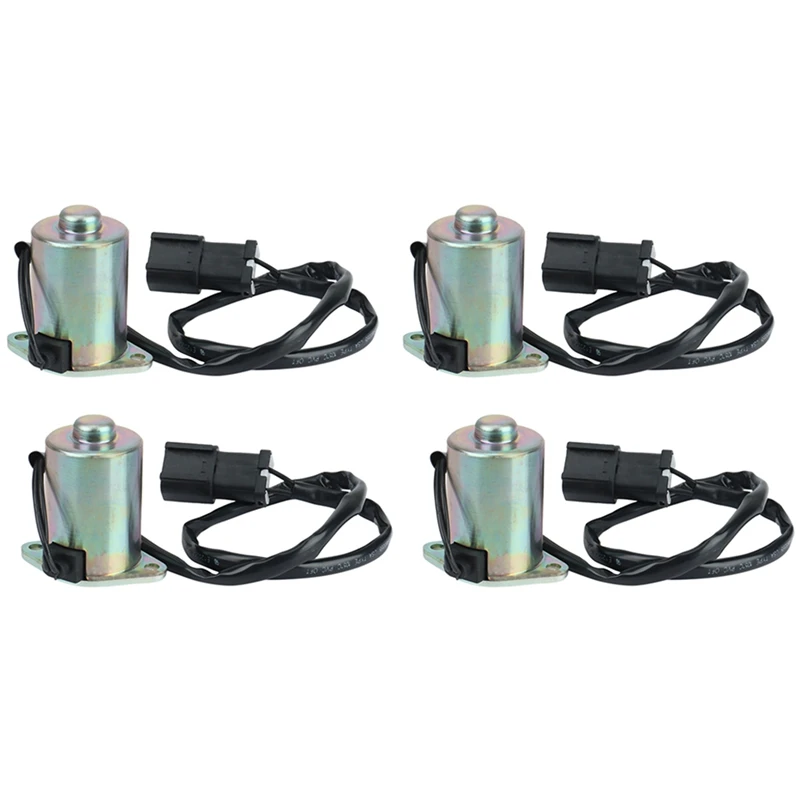 4X For Komatsu PC200-6 (6D102) Safety Lock Rotary Rotary Solenoid Valve Part Number 206-60-51130 2066051130
4X For Komatsu PC200-6 (6D102) Safety Lock Rotary Rotary Solenoid Valve Part Number 206-60-51130 2066051130