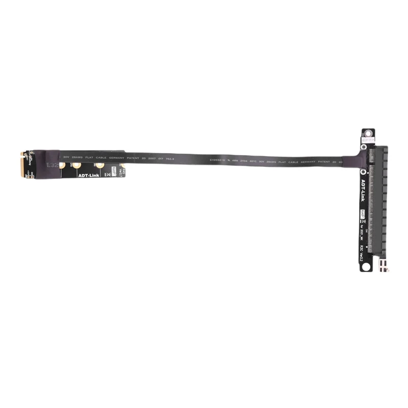 1 Piece Of M2 NGFF Nvme Extension Cable To PCIE X4 Board With Built-In Corner Turning Adapter M.2 4X To X16
1 Piece Of M2 NGFF Nvme Extension Cable To PCIE X4 Board With Built-In Corner Turning Adapter M.2 4X To X16