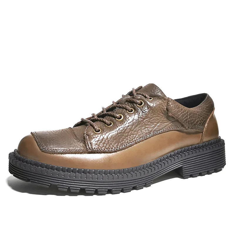 Soft Leather Men's Causal Shoes Luxury Genuine Leather 2023 Autumn New Designer Breathable Vintage Outdoor Fashion Sneakers Man
Soft Leather Men's Causal Shoes Luxury Genuine Leather 2023 Autumn New Designer Breathable Vintage Outdoor Fashion Sneakers Man