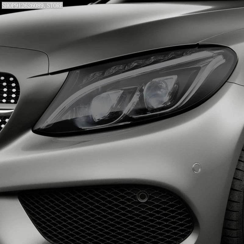 Car Headlight Protective Film Smoked Black Tint Wrap Vinyl Transparent TPU Sticker For Mercedes Benz C Class W205 C63 S205
Car Headlight Protective Film Smoked Black Tint Wrap Vinyl Transparent TPU Sticker For Mercedes Benz C Class W205 C63 S205