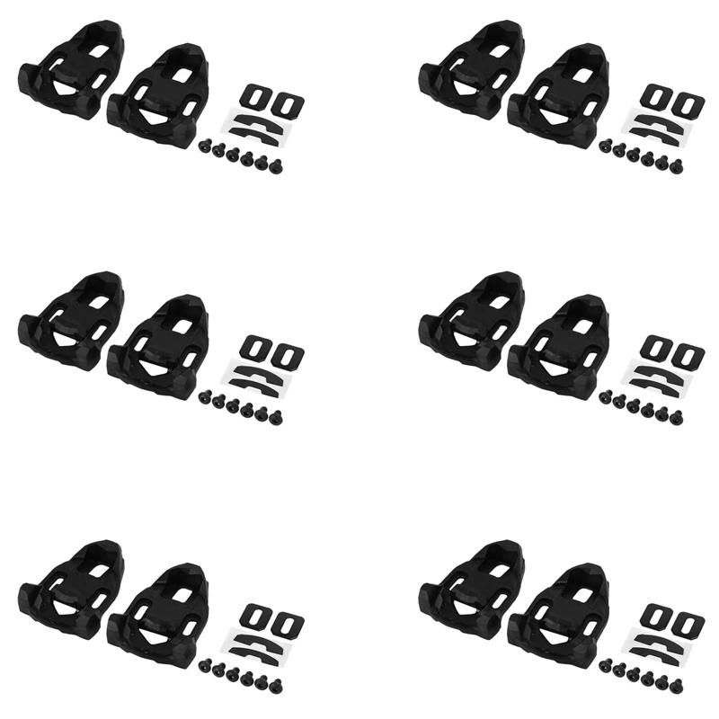 12X Bike Cleat Set Plastic Black Road Bike Pedal Cleat Lock Anti-Skid Road Bike Cleat For Time Iclic/X-Presso Pedal
12X Bike Cleat Set Plastic Black Road Bike Pedal Cleat Lock Anti-Skid Road Bike Cleat For Time Iclic/X-Presso Pedal