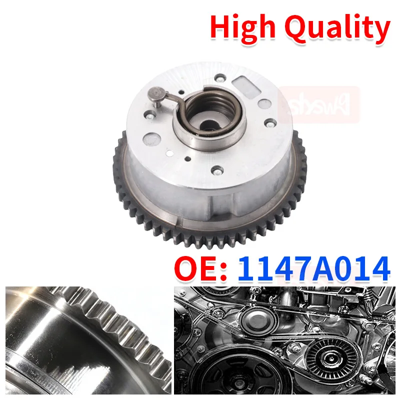 1147A014 Camshaft Phase Regulator Exhaust Suitable for Mitsubishi Timing Gear Sprocket VVT Engine Accessories of High Quality
1147A014 Camshaft Phase Regulator Exhaust Suitable for Mitsubishi Timing Gear Sprocket VVT Engine Accessories of High Quality