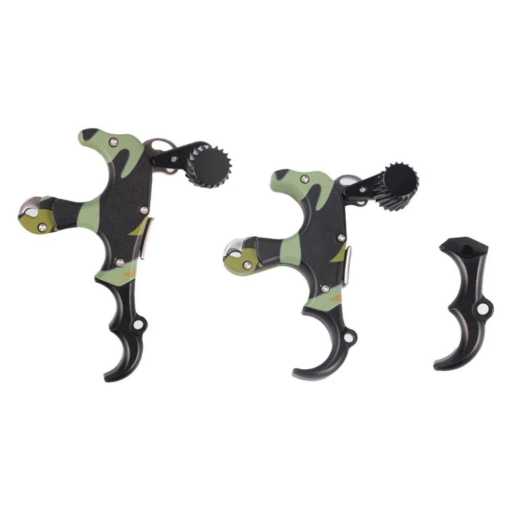High Performance Compound Bow Release Aids Aluminum Alloy Construction 360 Degrees Rotation Thumb Activation 4Finger Design
High Performance Compound Bow Release Aids Aluminum Alloy Construction 360 Degrees Rotation Thumb Activation 4Finger Design