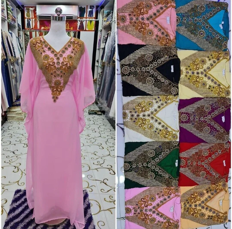 SALE New Moroccan Dubai Kaftans Farasha Abaya Dress Very Fancy Long Gown Shoulder To Floor Length52/56/60inches
SALE New Moroccan Dubai Kaftans Farasha Abaya Dress Very Fancy Long Gown Shoulder To Floor Length52/56/60inches