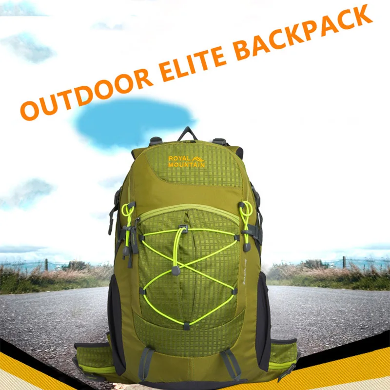 

Classic Outdoor Climbing Backpack Travel Hiking Camping Bag Nylon Waterproof Mountaineering Sport Shoulder Rucksack Men Women