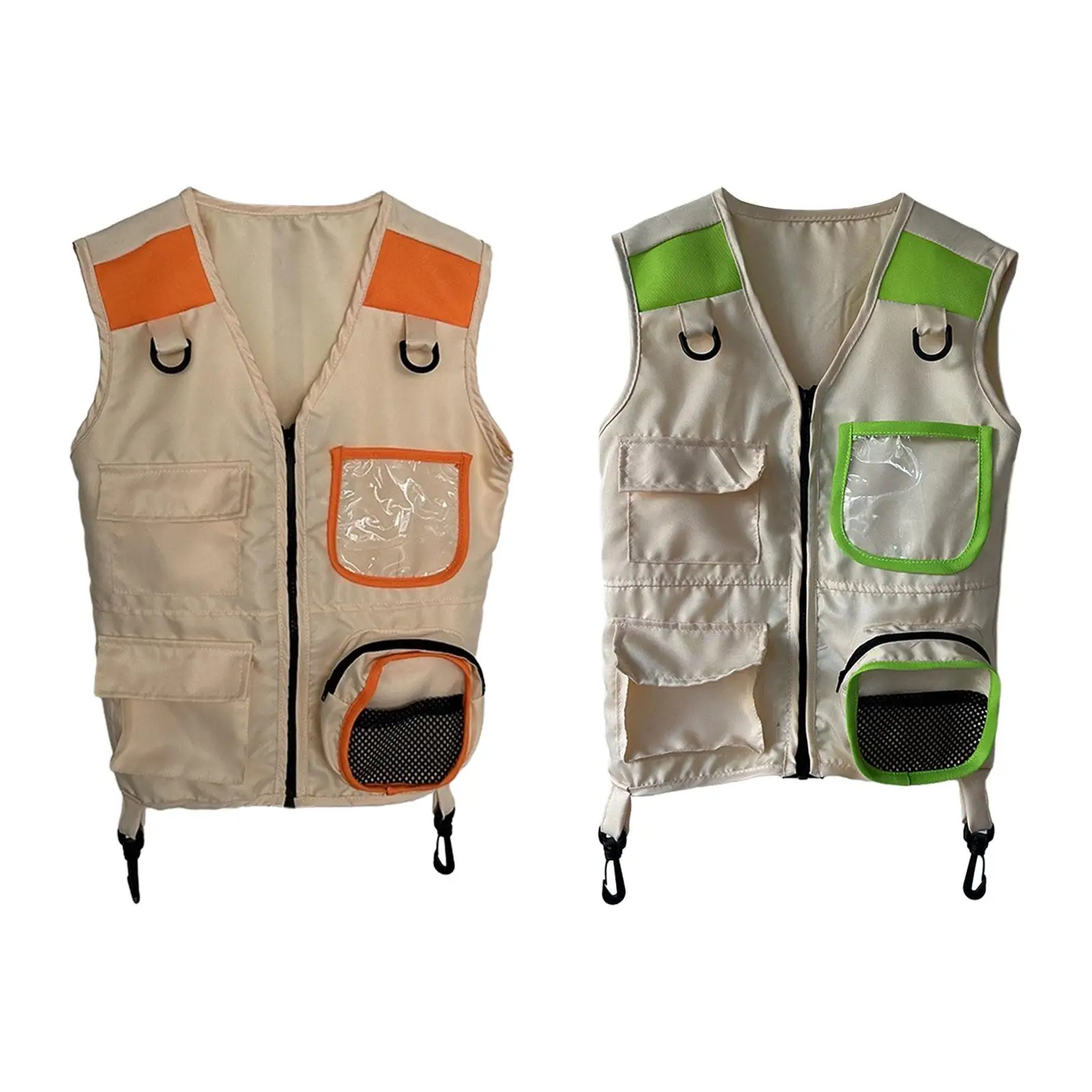 

Kids Explorer Vest Kids Camping Gear Outdoor Adventure Vest Outfit Cargo Vest for Boys Girls Toddlers Outdoor Hiking Children