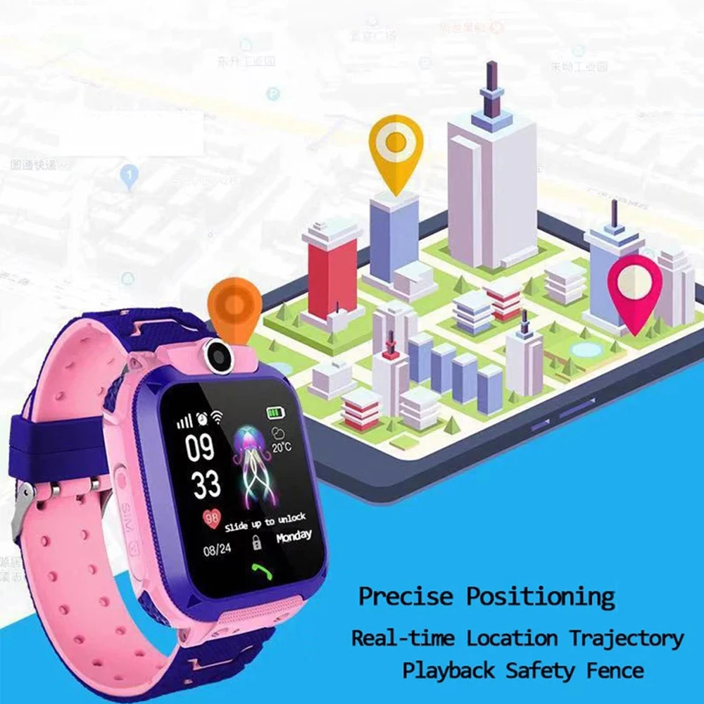1.44 Inch Tracker SOS Positioning Q12 Smart Watch With Small Game GPS Touch Screen For Kids Children Two-way Call Hot Sale Watch
1.44 Inch Tracker SOS Positioning Q12 Smart Watch With Small Game GPS Touch Screen For Kids Children Two-way Call Hot Sale Watch