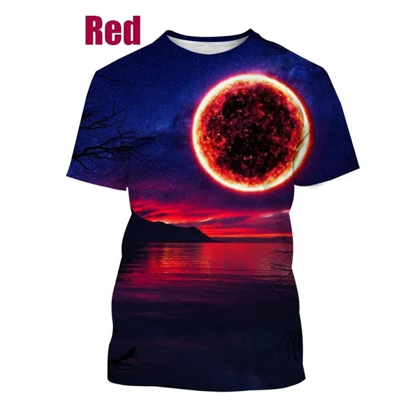 2023 New Space Short Sleeve 3D Printing Unisex Planet Casual Fashion Print Street Crew Neck Top T-Shirt
2023 New Space Short Sleeve 3D Printing Unisex Planet Casual Fashion Print Street Crew Neck Top T-Shirt