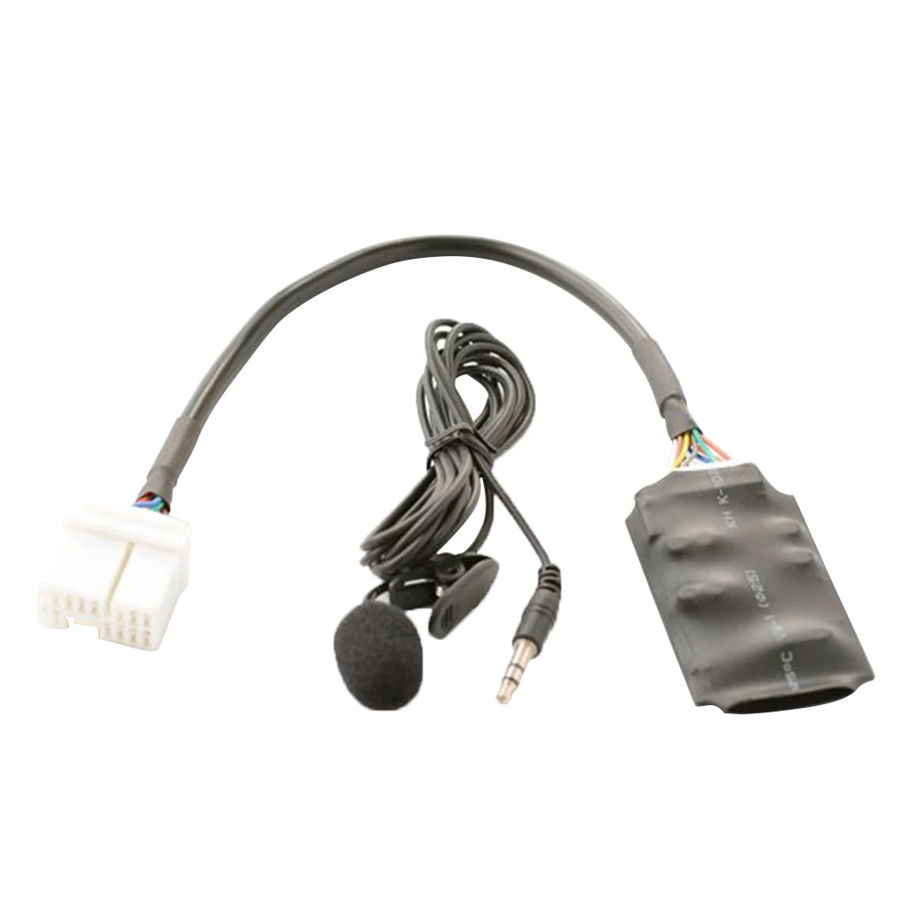 11V-14.6V DC Microphone Radio Audio Adapter Car Radio Audio Adapter Compatible Bluetooth Aux Cable ABS Aux Cable
11V-14.6V DC Microphone Radio Audio Adapter Car Radio Audio Adapter Compatible Bluetooth Aux Cable ABS Aux Cable