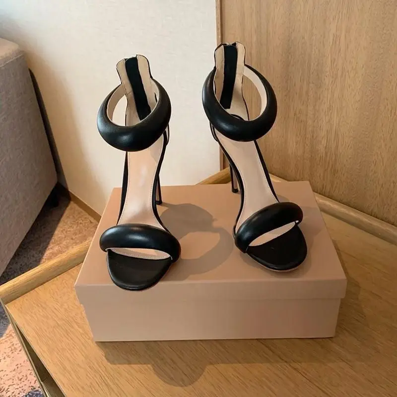 

Босоножки женские золотистые на шпильке, классические туфли из натуральной кожи, модные удобные римские сандалии на высоком каблуке 10 см, 35-42